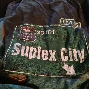 Wwe brock lesnar suplex city xl t-shirt